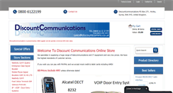 Desktop Screenshot of discountcommunications.co.uk